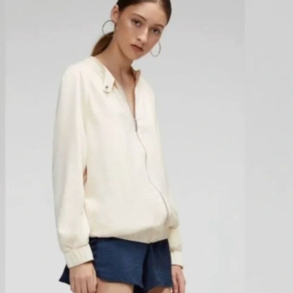 Finders Keepers Rene Bomber Satin Jacket